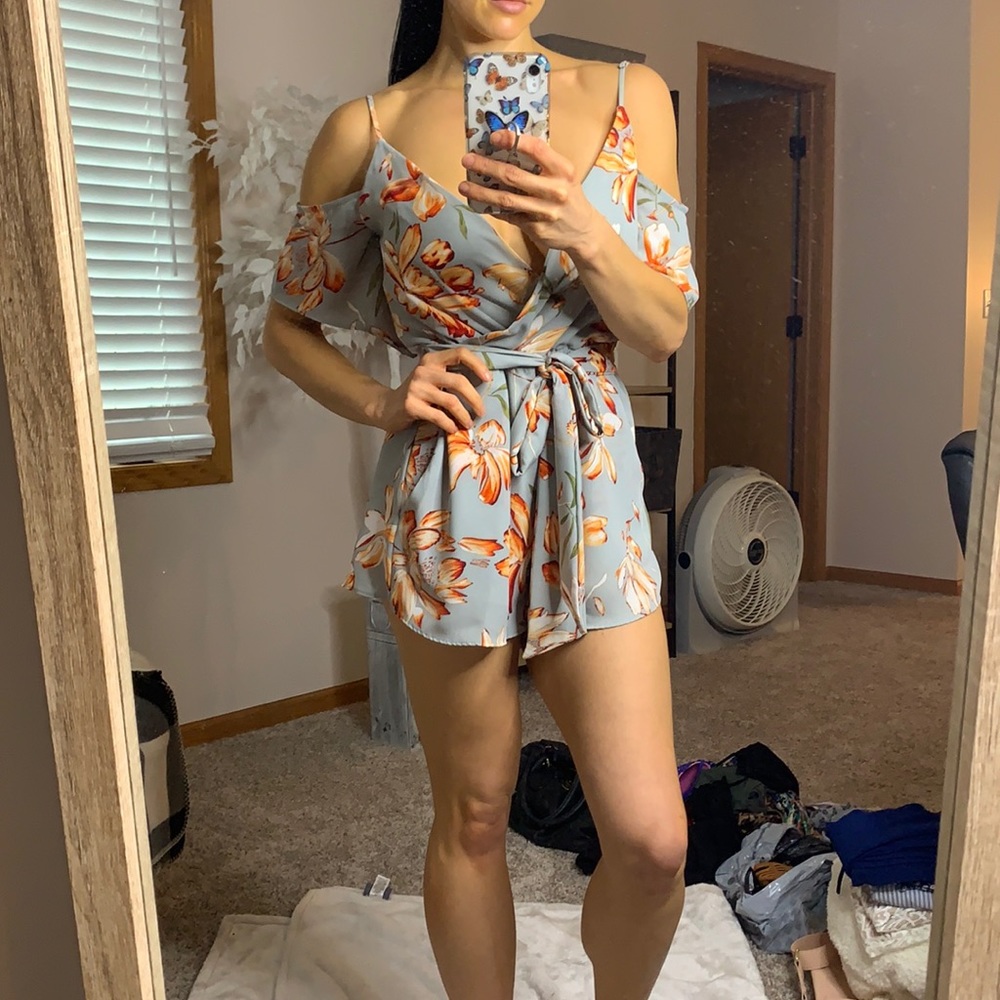 Floral romper